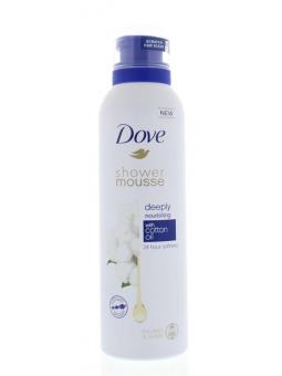 Shower mousse cotton oil