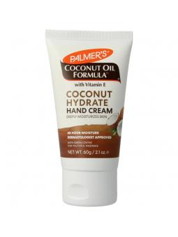 Coconut oil formula hand cream tube