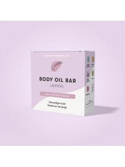 Body oil bar lavendel