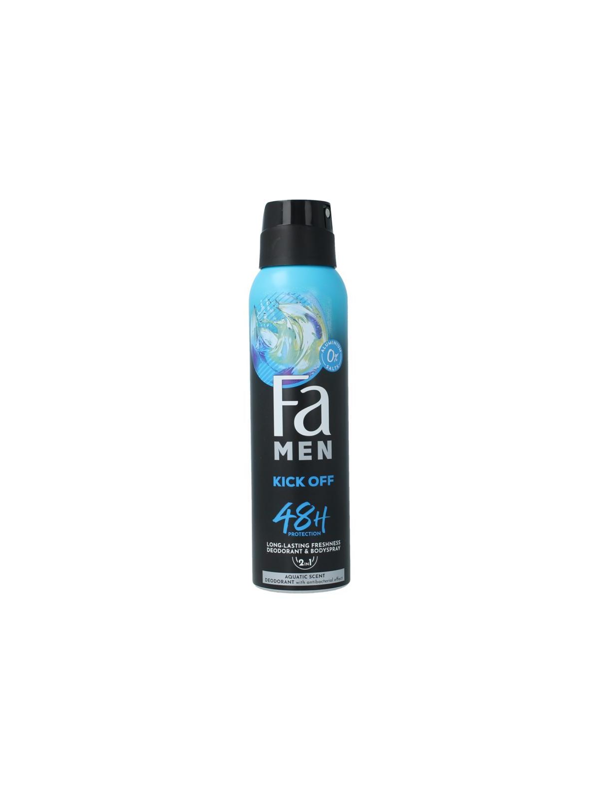 Deodorant spray men kick off