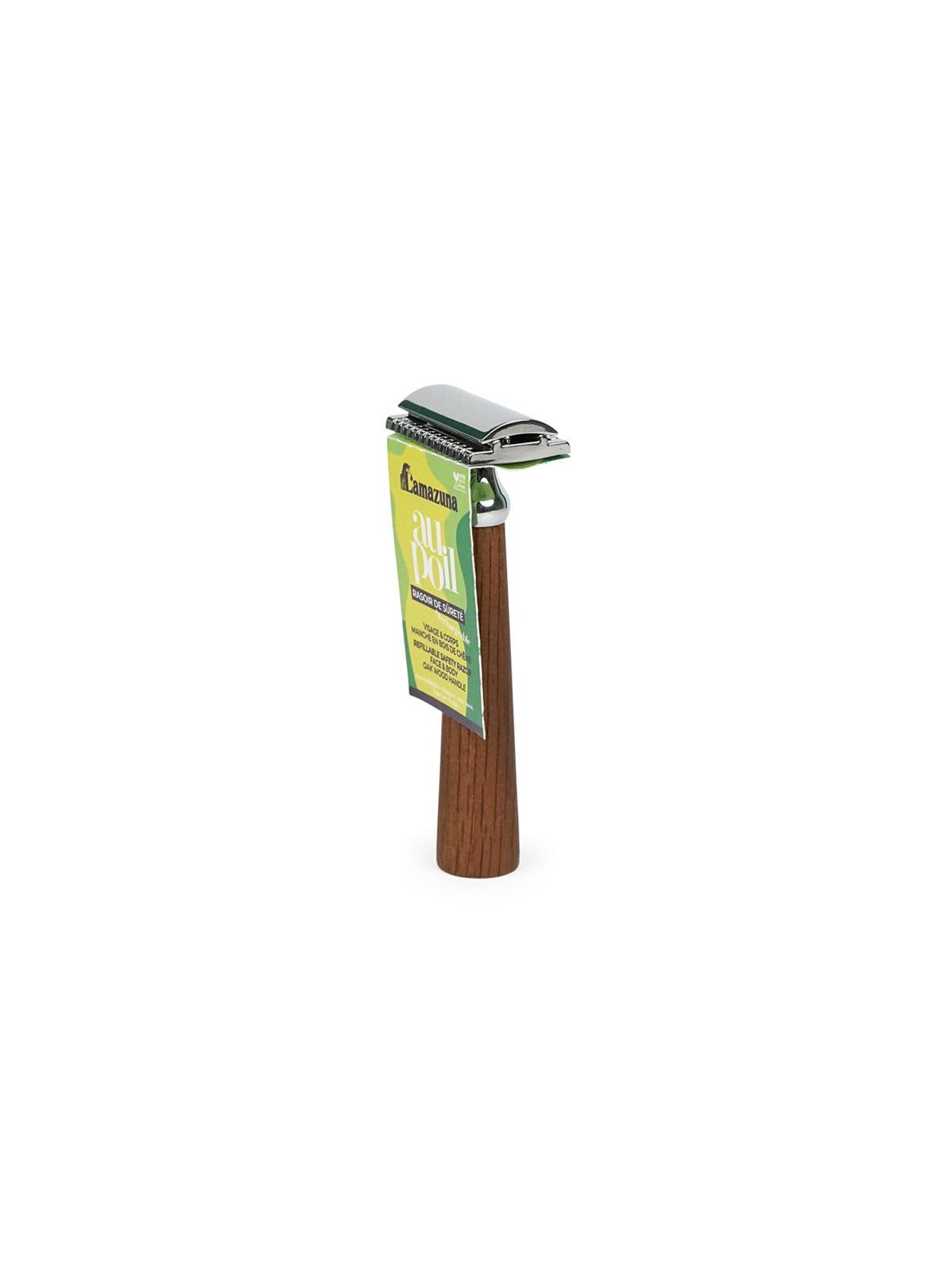 LZA refillable safety razor