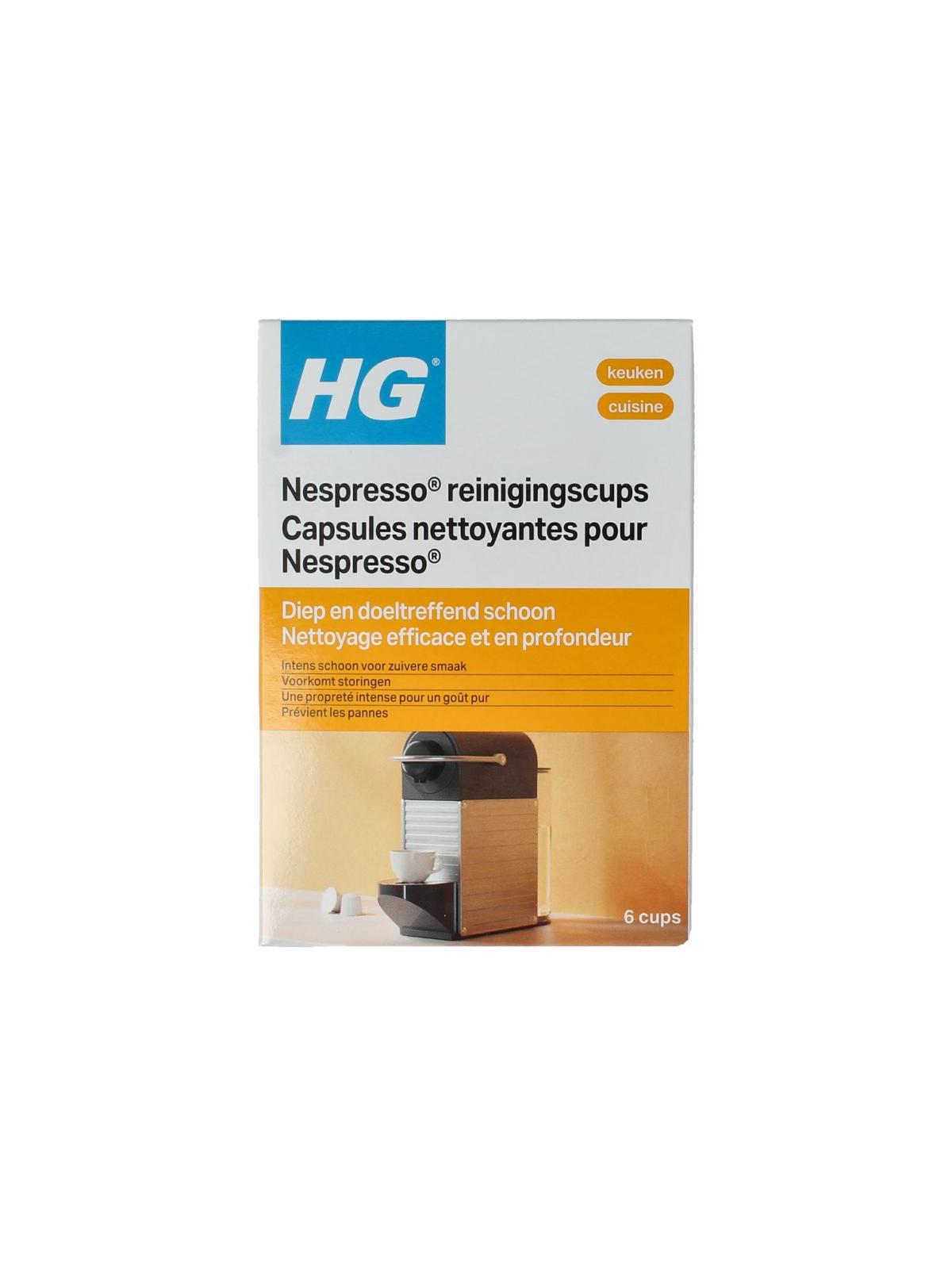 Reinigingscups Nespresso machine
