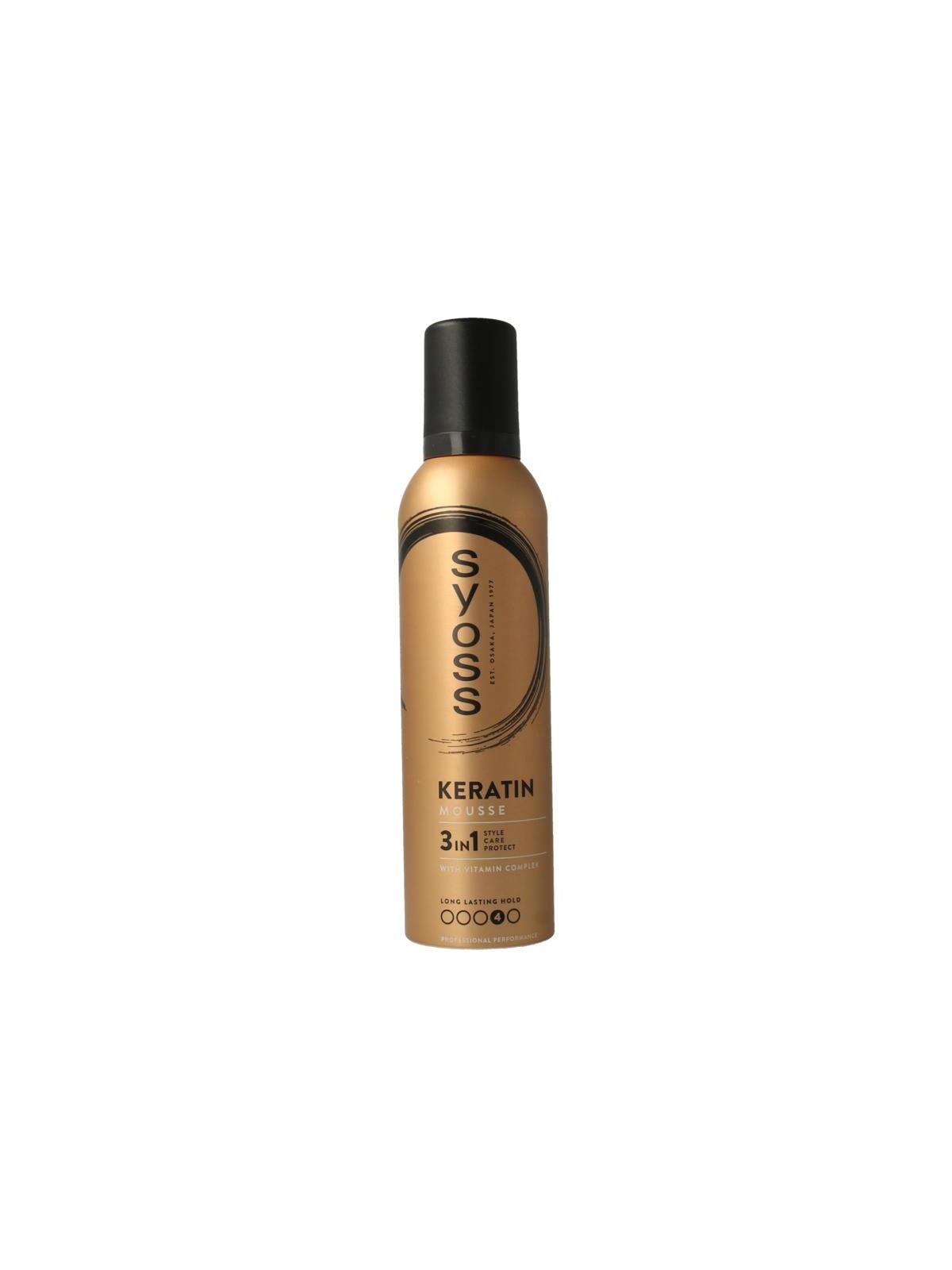 Mousse keratin