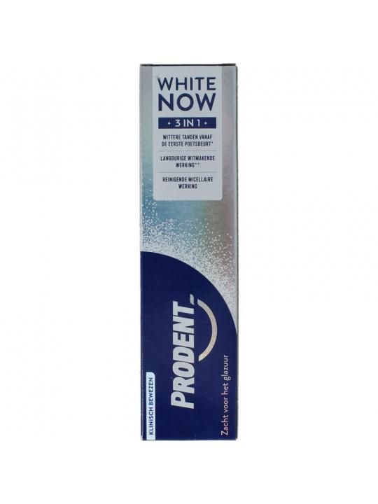 Tandpasta white now 3-in-1