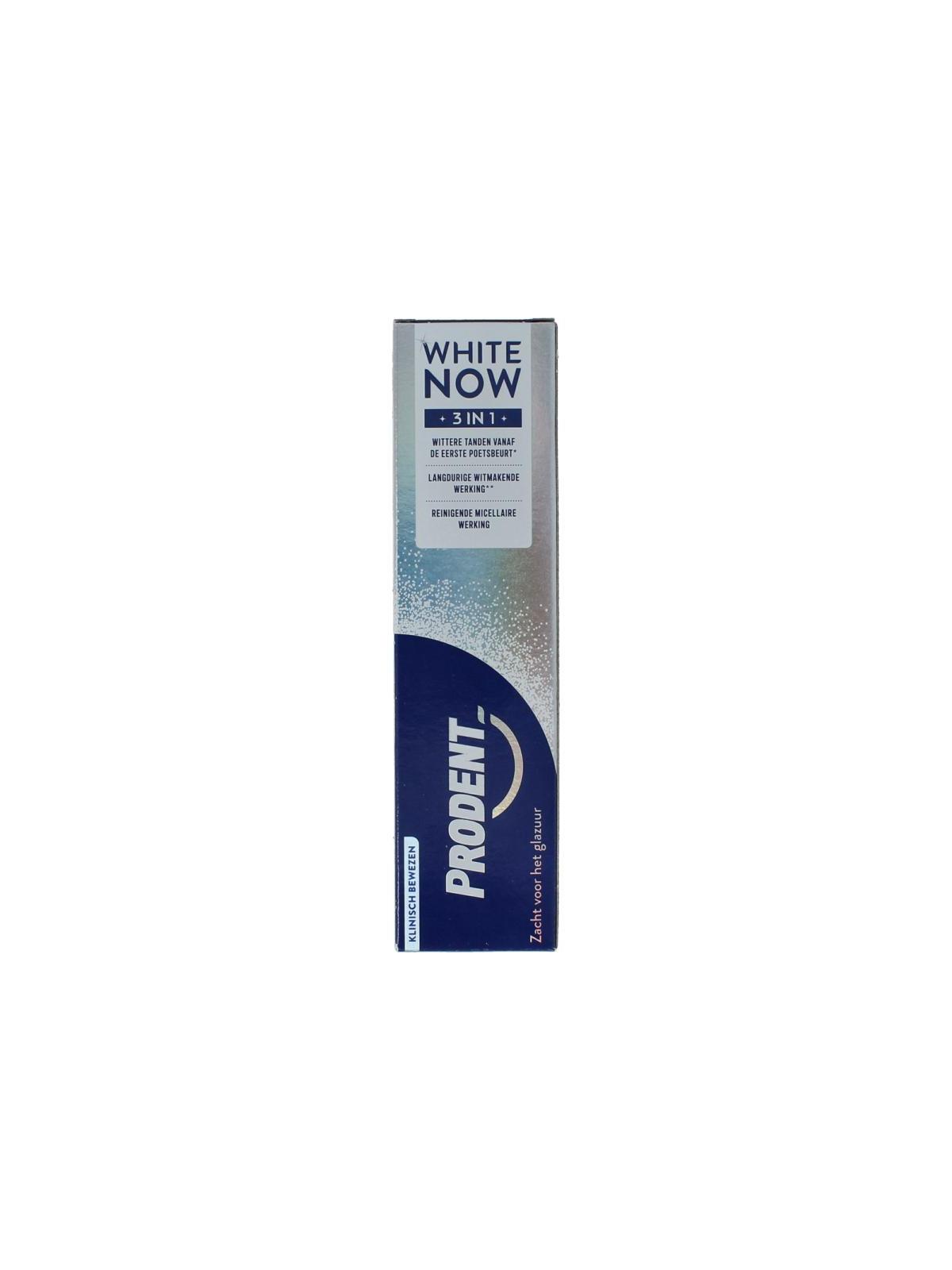 Tandpasta white now 3-in-1