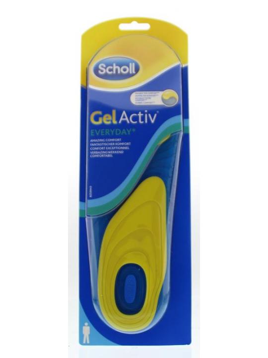 Gel active voetzolen man dagelijks 40 - 46,5