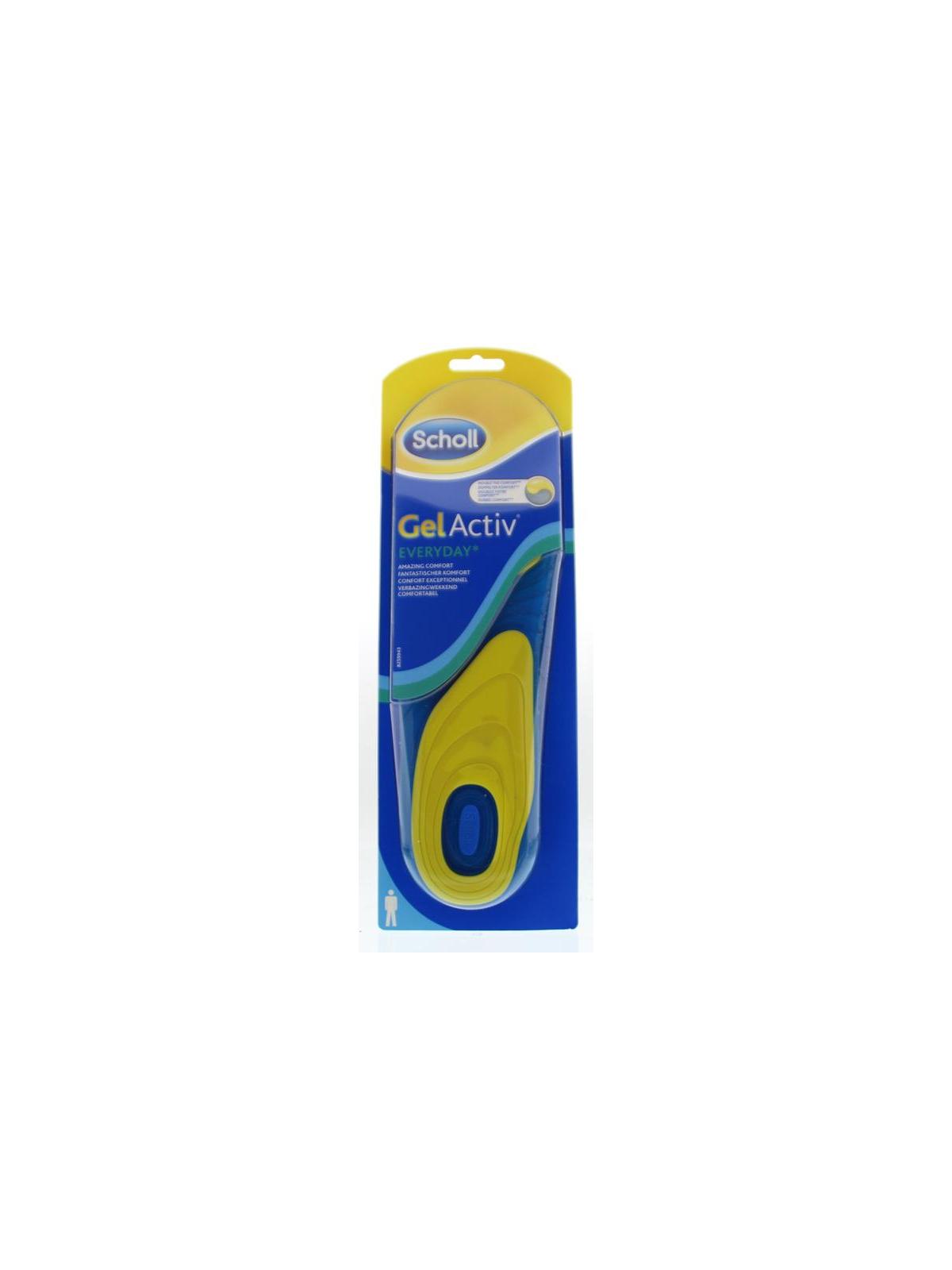 Gel active voetzolen man dagelijks 40 - 46,5