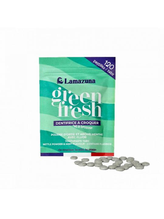 Toothpaste tablets greenfresh nettle mint bio