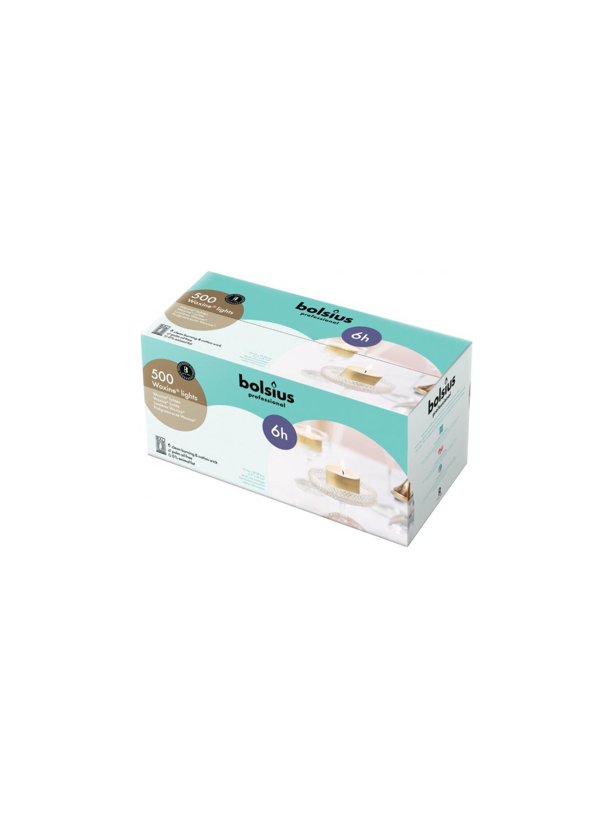 Waxinelicht 16/38 wit