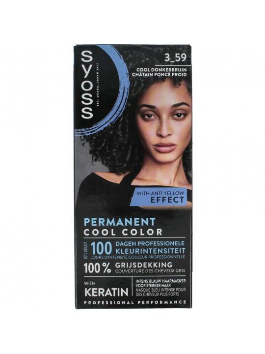 Permanent cool color 3-59 donkerbruin