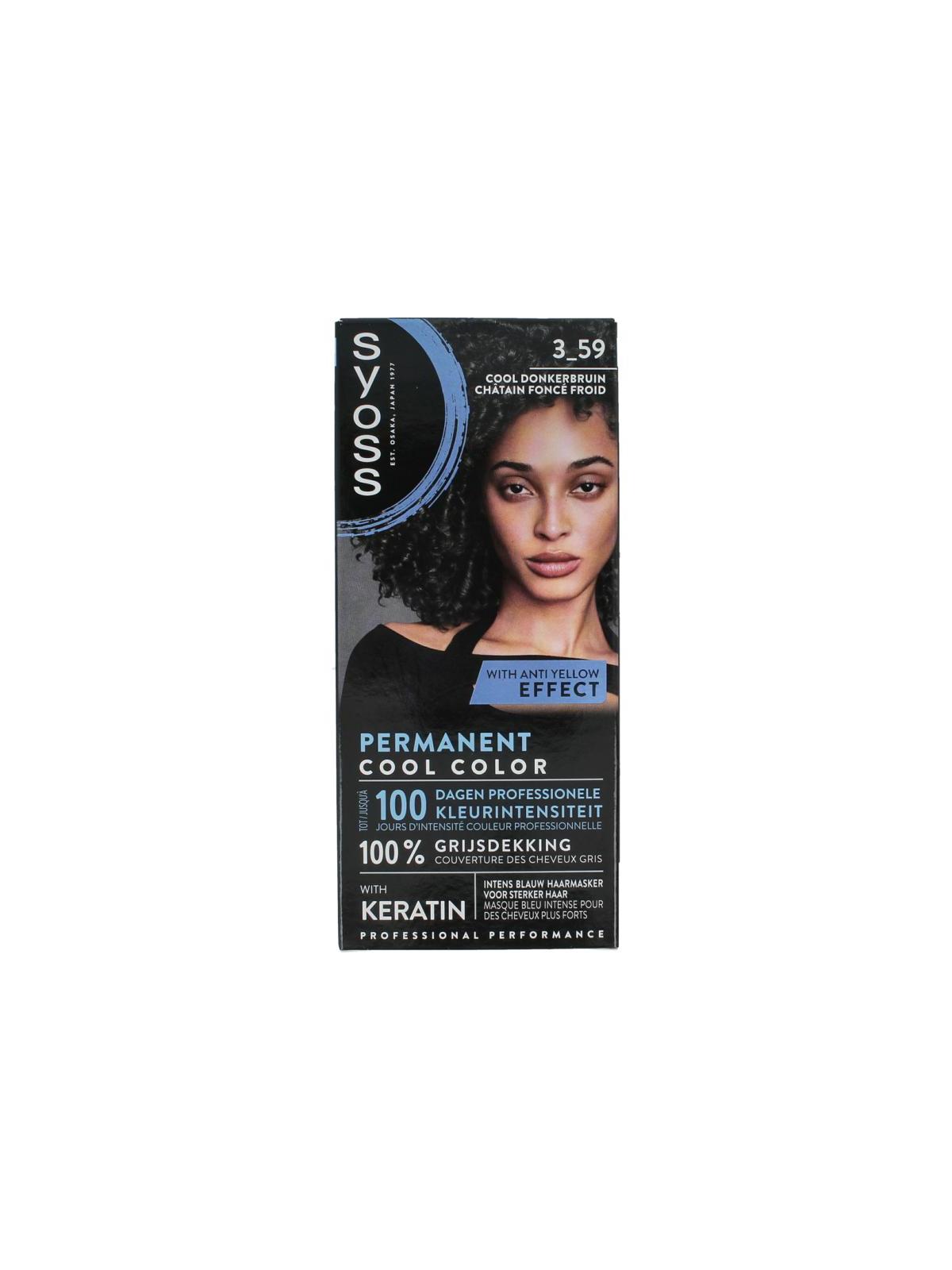 Permanent cool color 3-59 donkerbruin