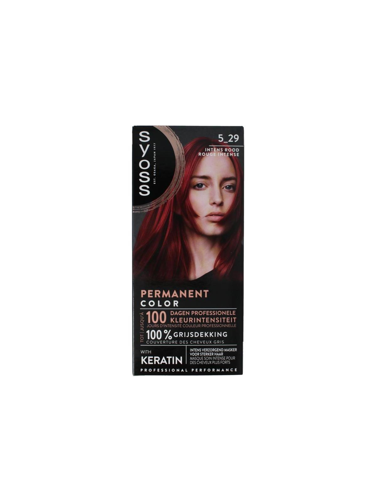 Permanent color 5-29 intens rood