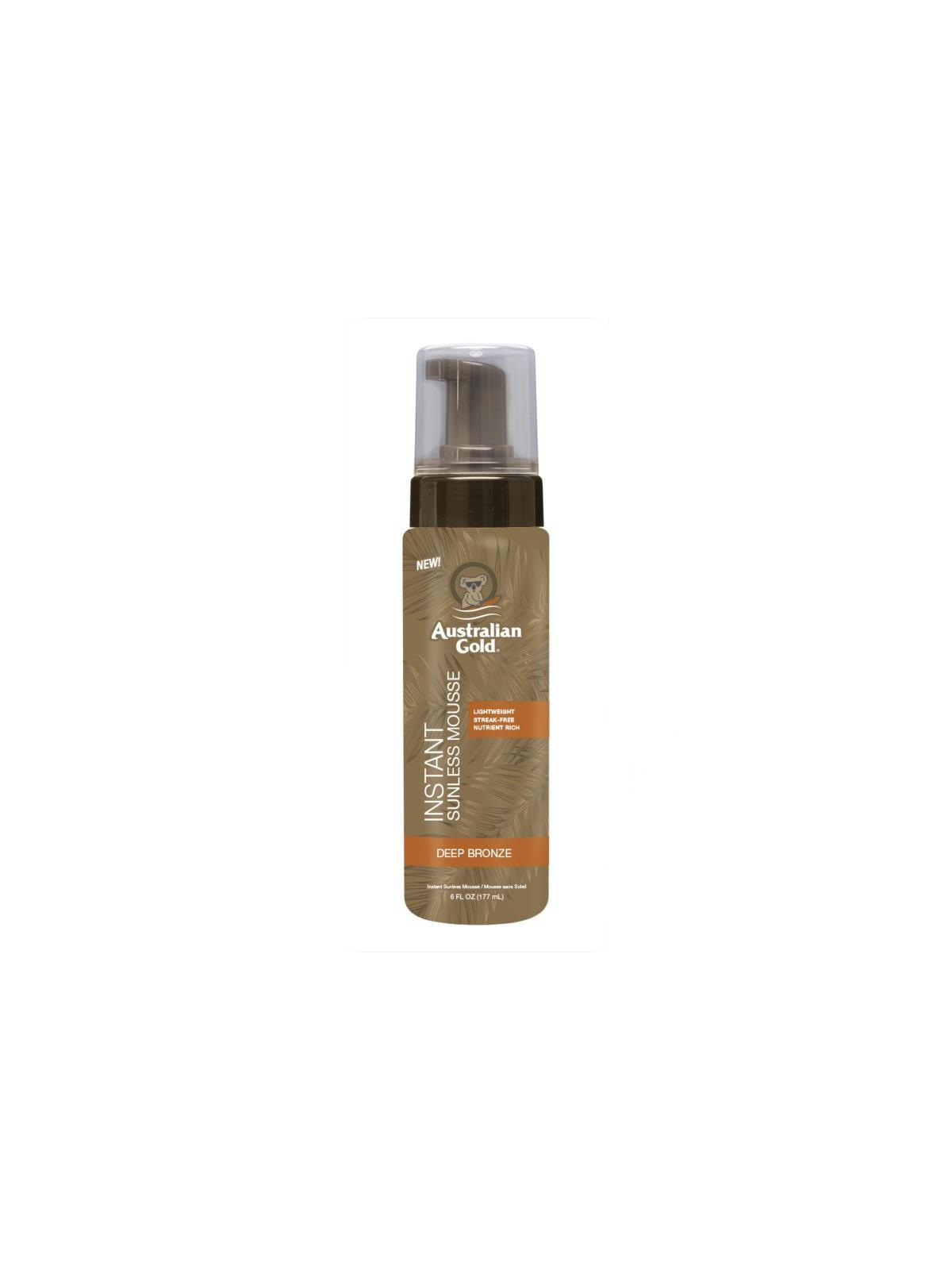 Instant sunless mousse