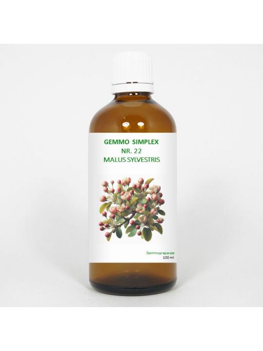 Gemmo simplex 22 Malus sylvestris