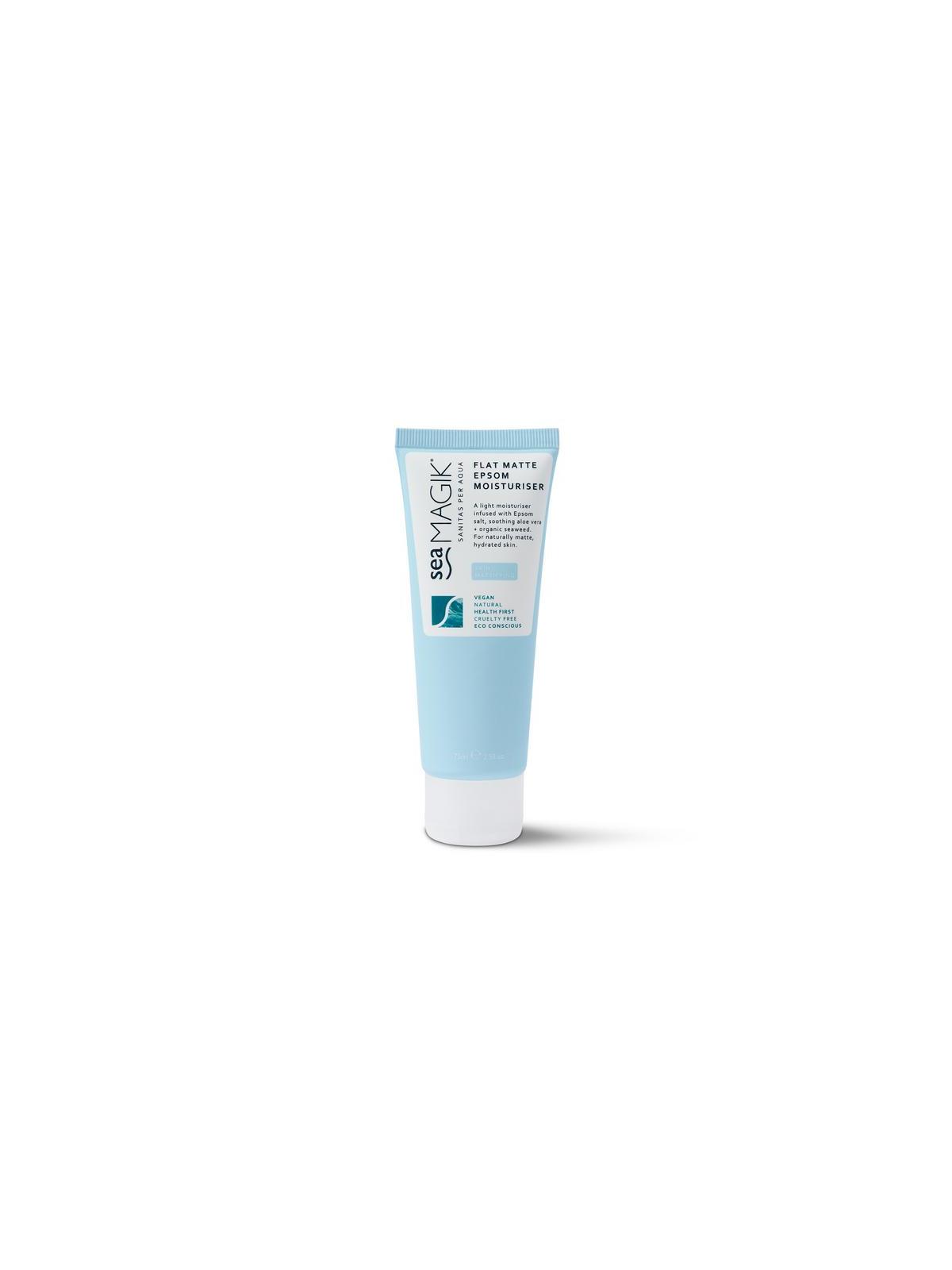 Flat matte epsom moisturiser