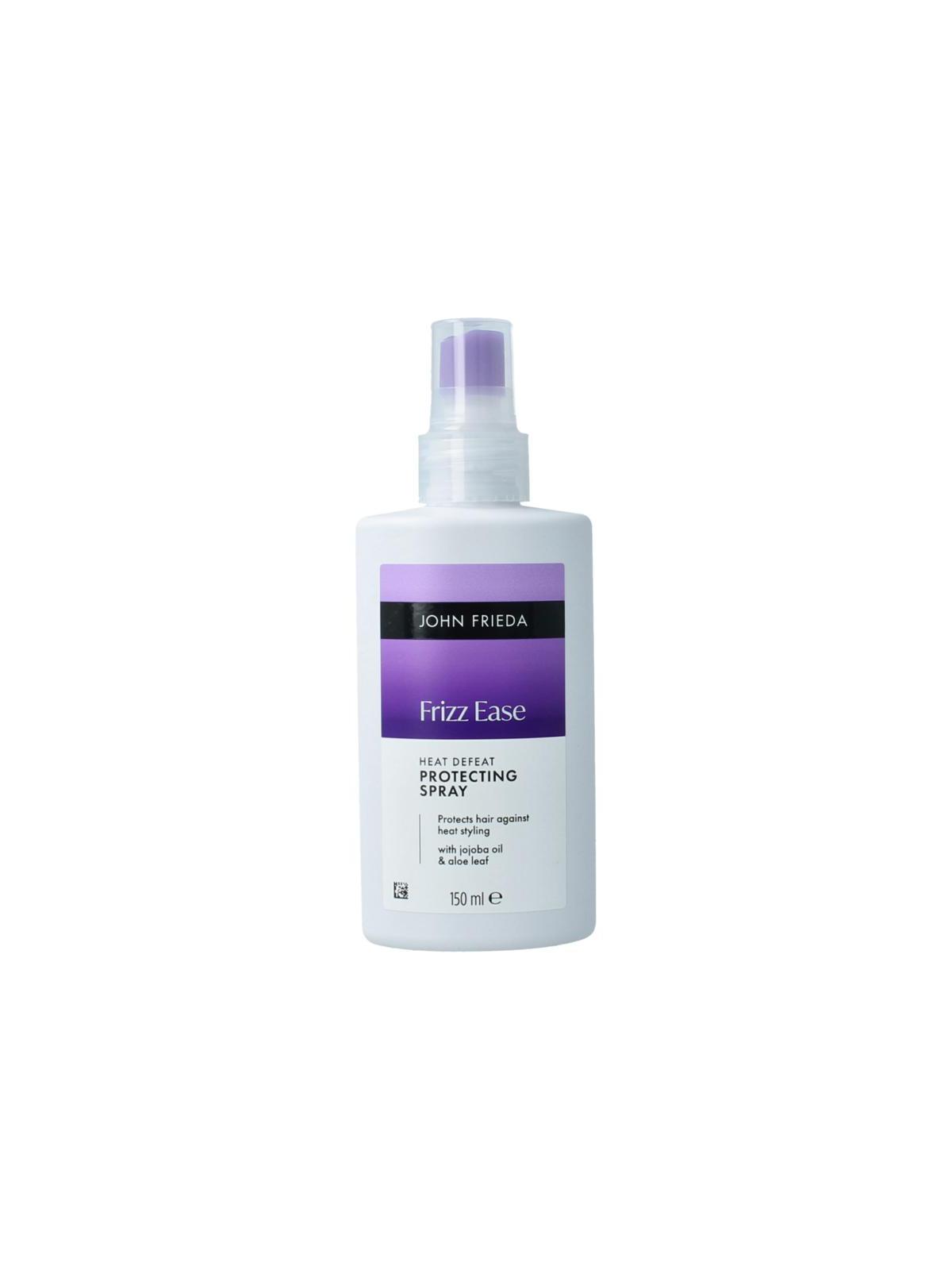 Frizz ease heat defeat protecting spray