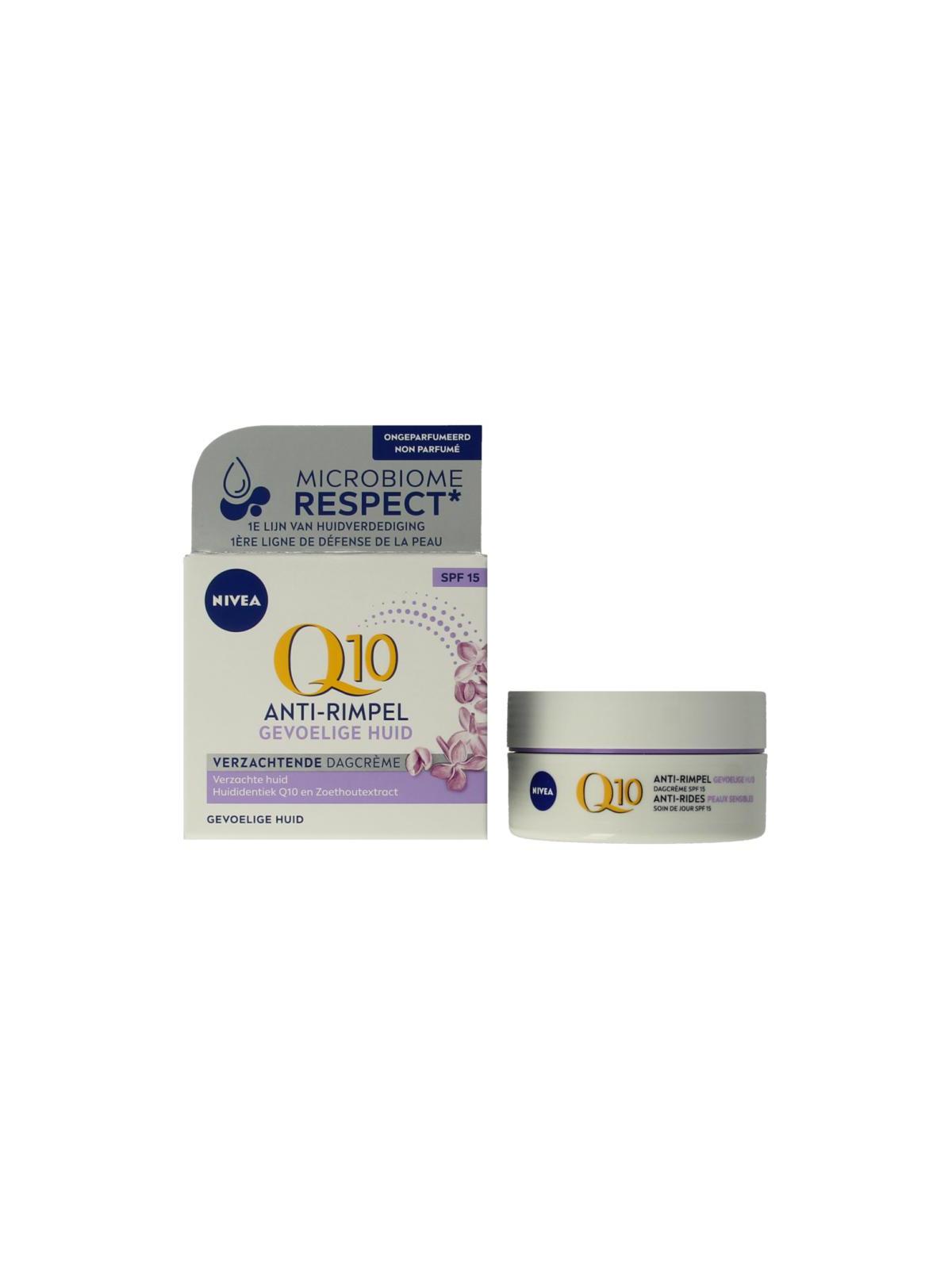 Q10 Power sensitive dagcreme SPF15