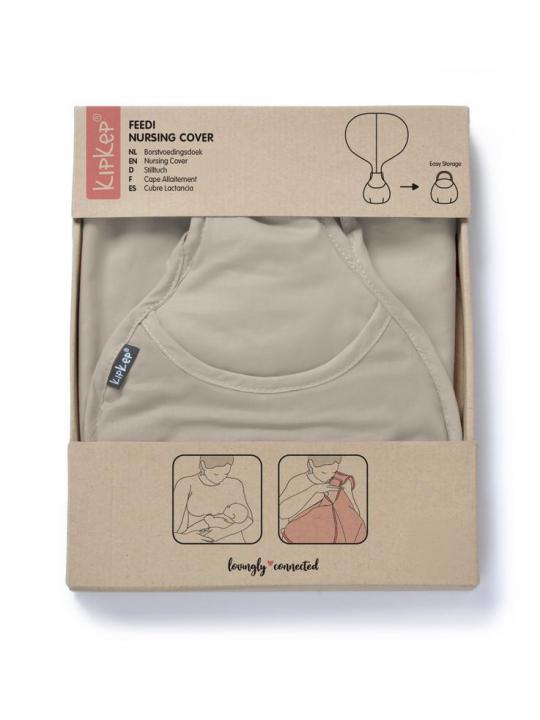 Feedi borstvoedingsdoek cookie beige katoen