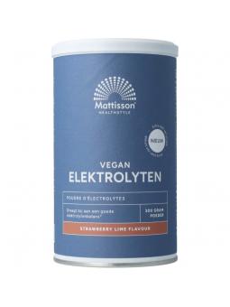 Mattisson elektrol poeder strawb lime