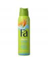 Deodorant spray orange sunrise
