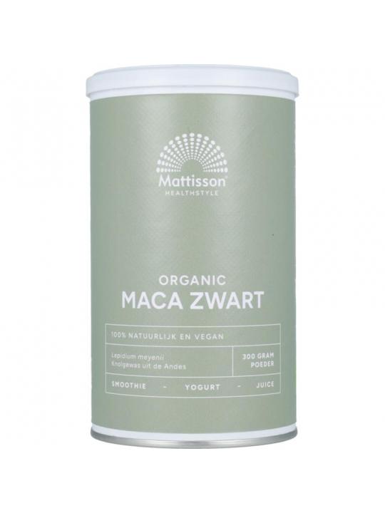 Mattisson organic maca zwart bio