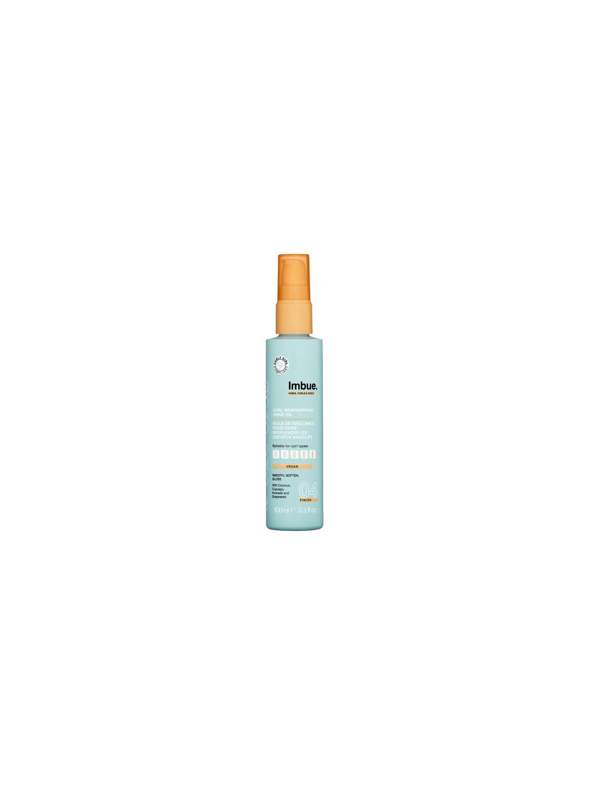 Curl worshipping shine oil