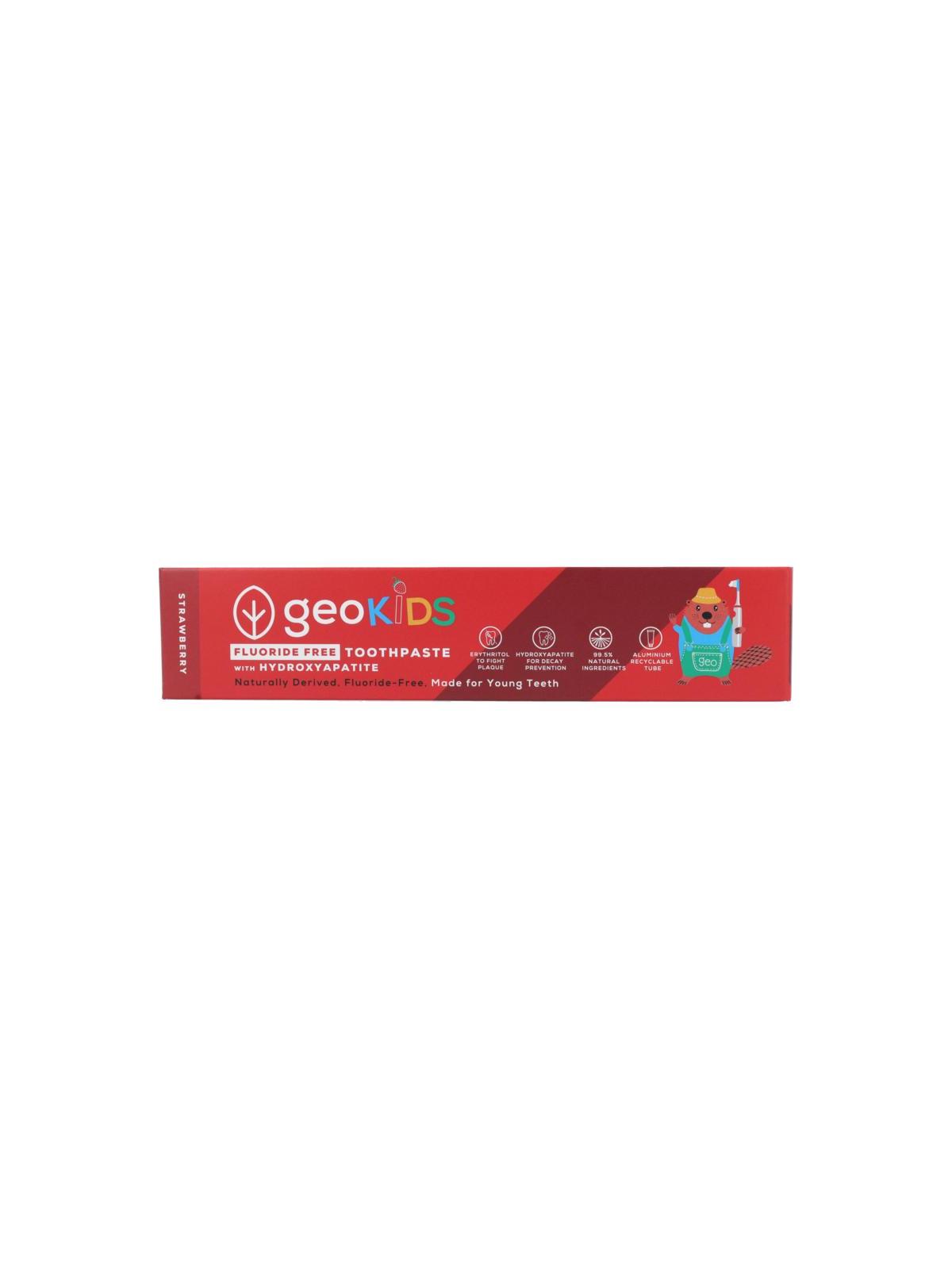 Georganics toothpaste hydr strawberry ff