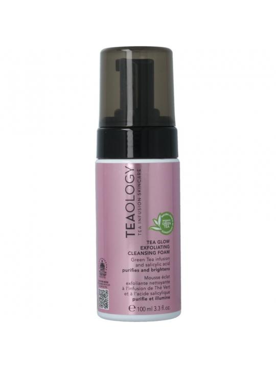 Tea glow exfoliating cleansing foam
