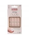 French nude acrylic nails cashmere