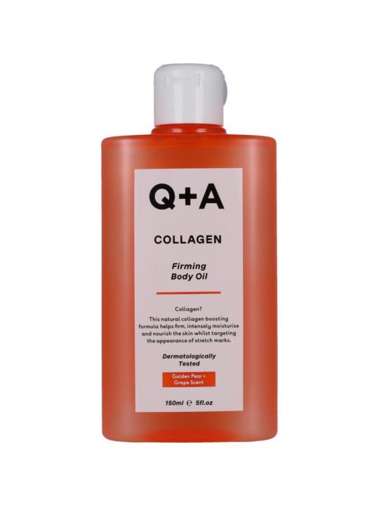 Q+A collagen body oil