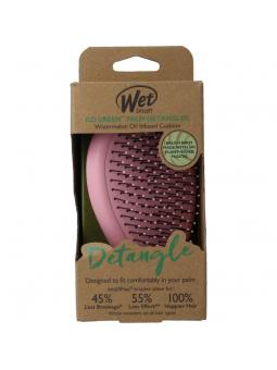 Go green palm detangler pink water