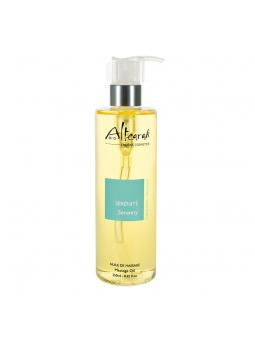 Massageolie serenity turqoise bio