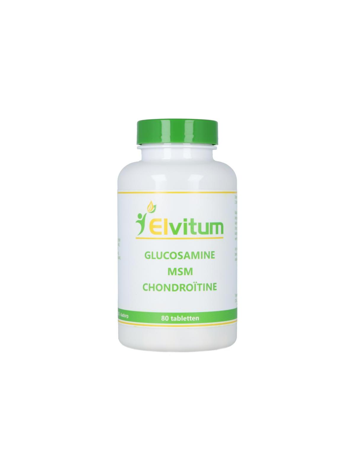 Elvitum glucosamin msm chondro