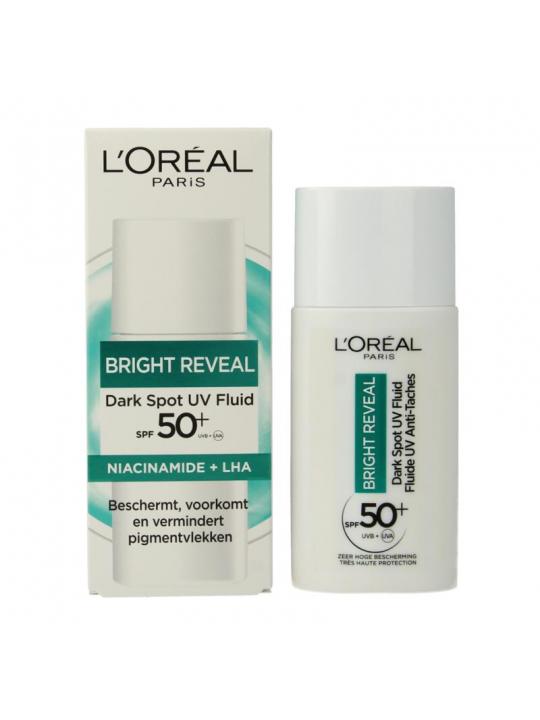 Bright reveal dark spot UV fluid SPF50+