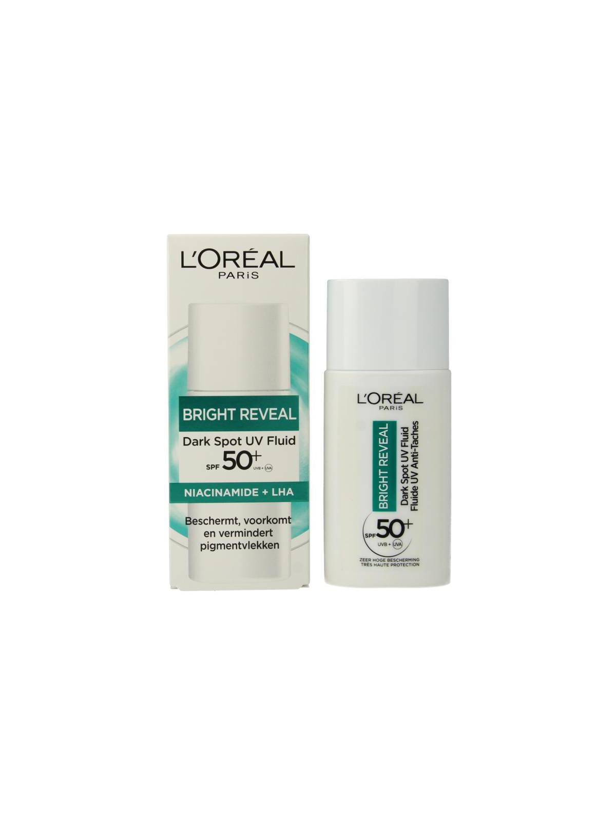 Bright reveal dark spot UV fluid SPF50+