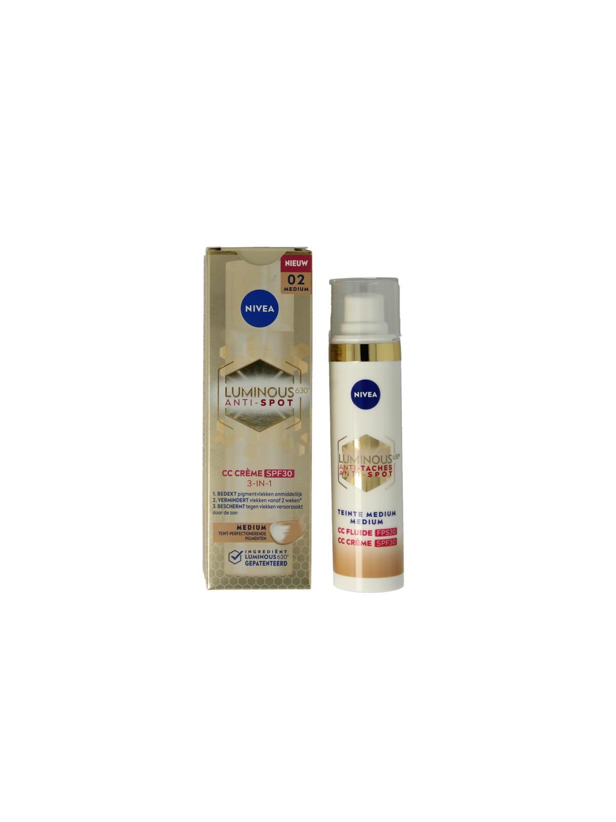 Cellular luminous 630 fluid medium SPF30