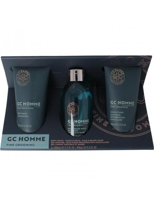 Daily essentials body cream & polisher + toilettas