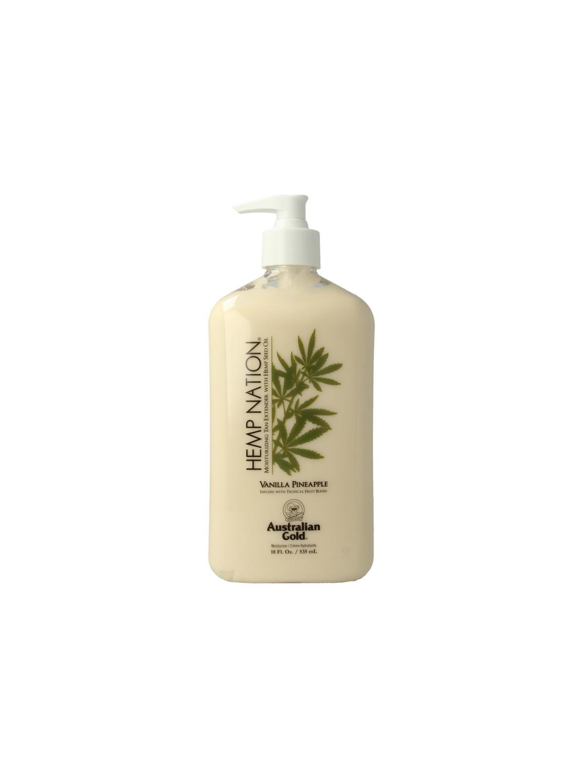 Hemp nation tan extender vanilla pineapple