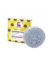 Shampoo bar white hair d'indigo powder