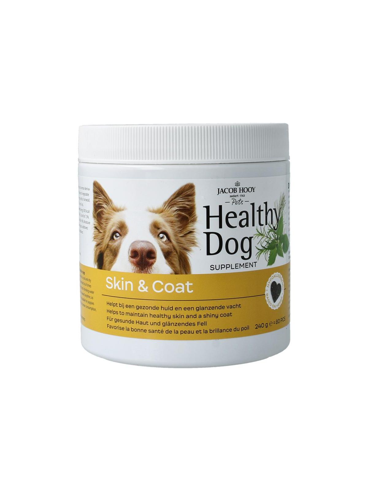 Healthy dog skin & coat