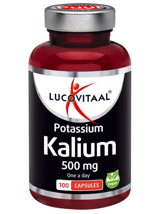 Lucovitaal kalium potassium puur 500mg