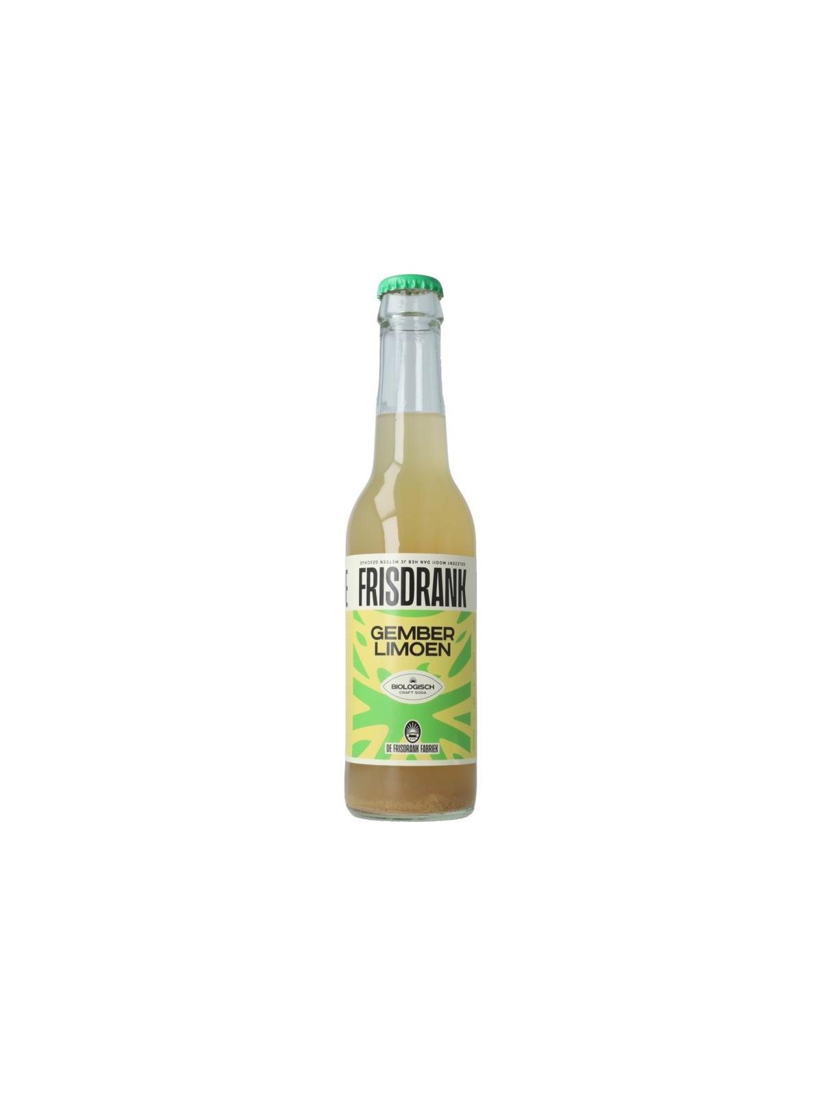 De Frisdrank Fabriek koolzuurh frisd gemb&lim bio