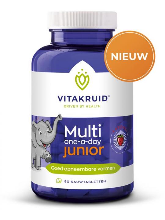 Vitakruid one a day junior aardbei