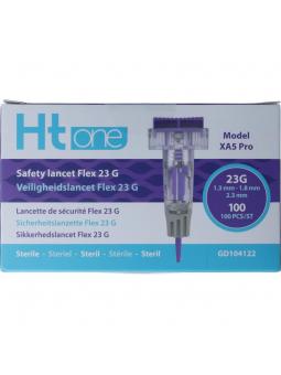 HT One veiligheidslancet flex 23g