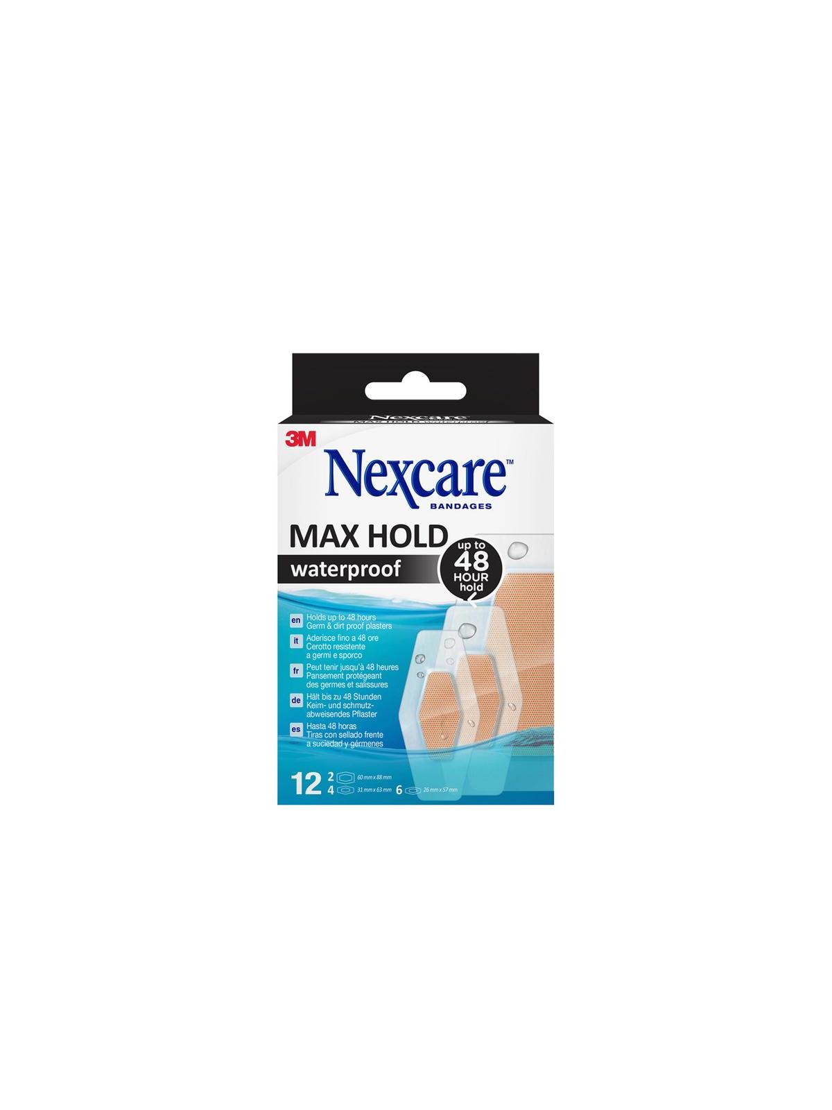 Nexcare maxhold pleisters 3 maten ass