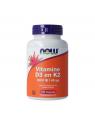 NOW vitamine d3 k2 - 1000 ie 45mcg