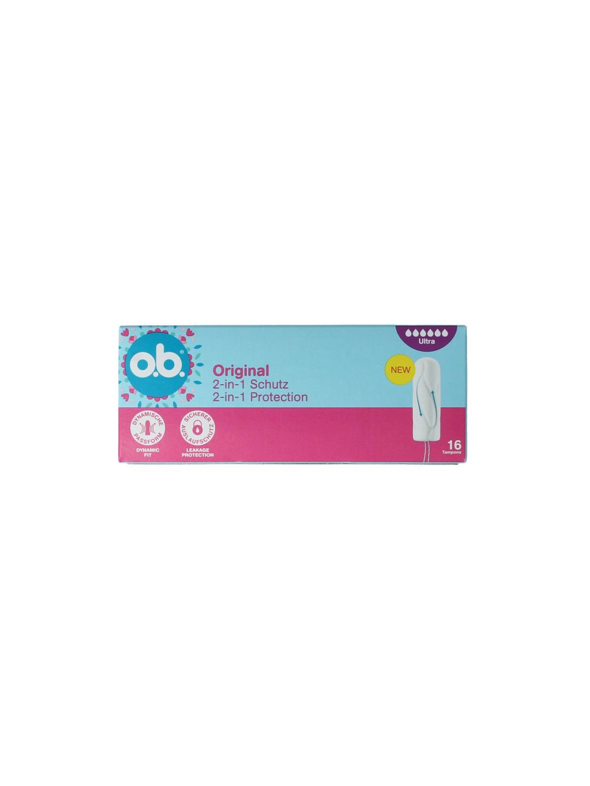 OB Tampons original dynamic fit ultra
