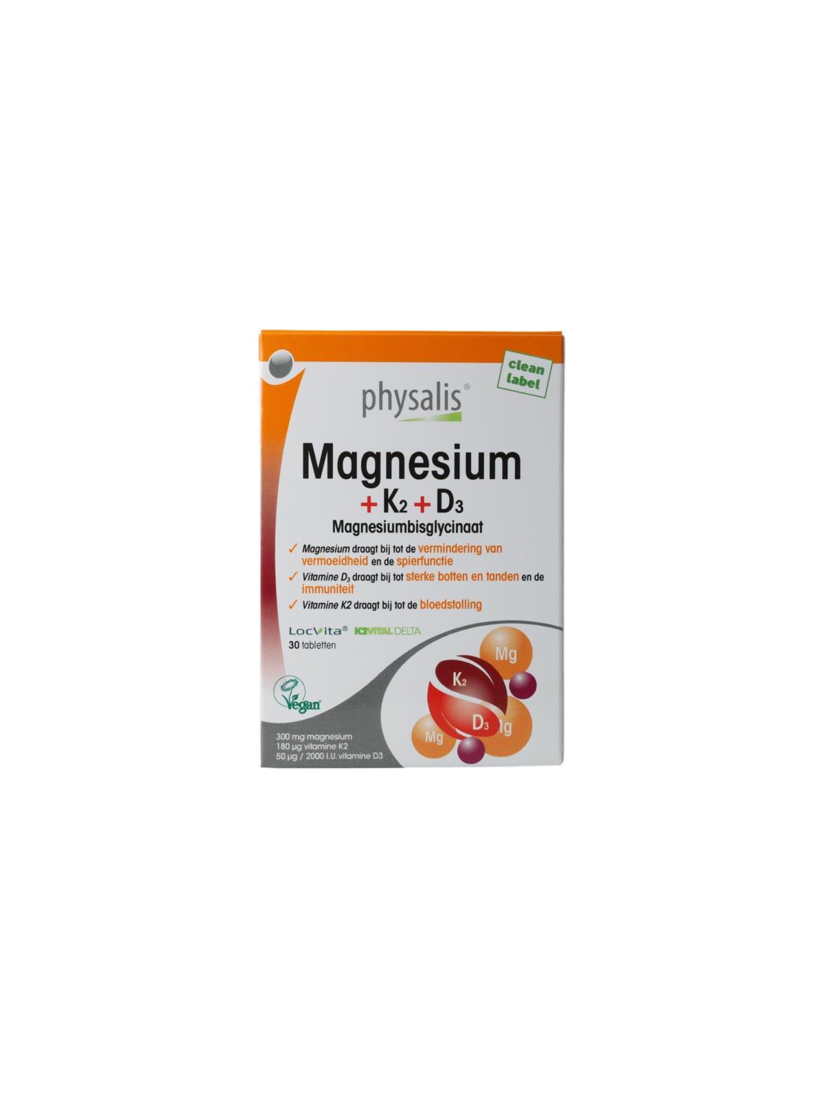 Physalis magnesium + k2 + d3