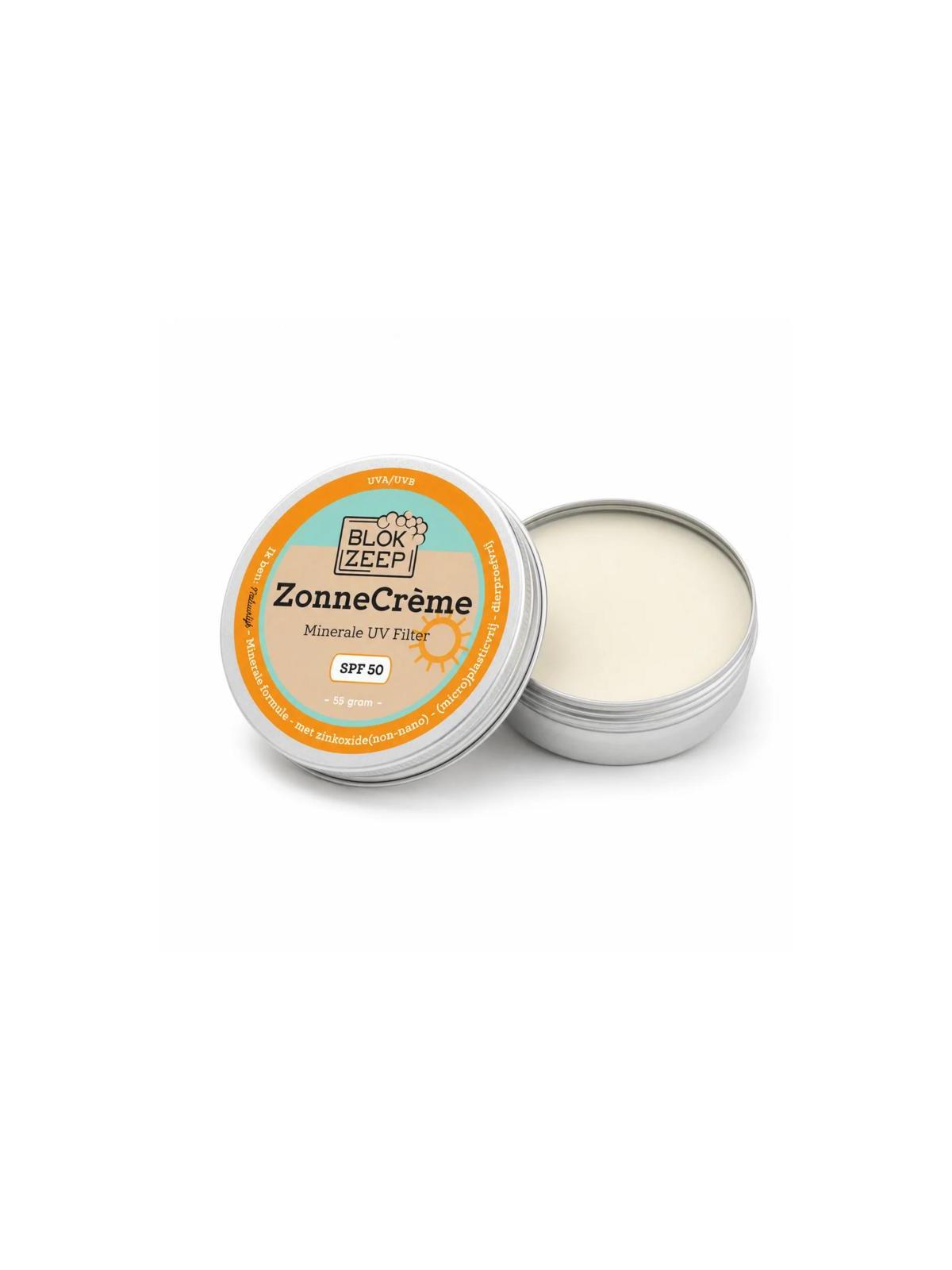 Blokzeep zonnecreme - zonnebrand spf50
