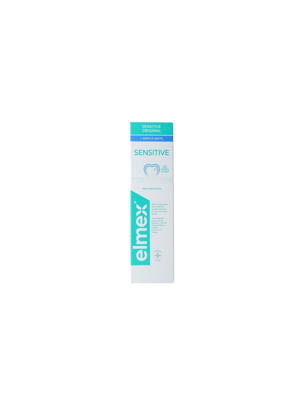 Elmex Tandpasta sensitive gentle white
